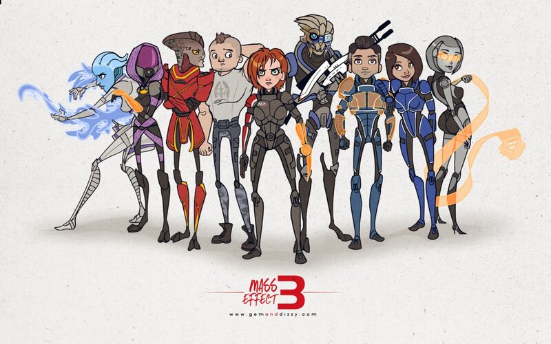 Mass Effect Characters
