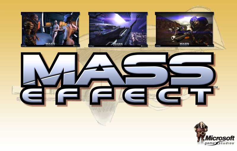 Mass Effect Game Art — Yellow