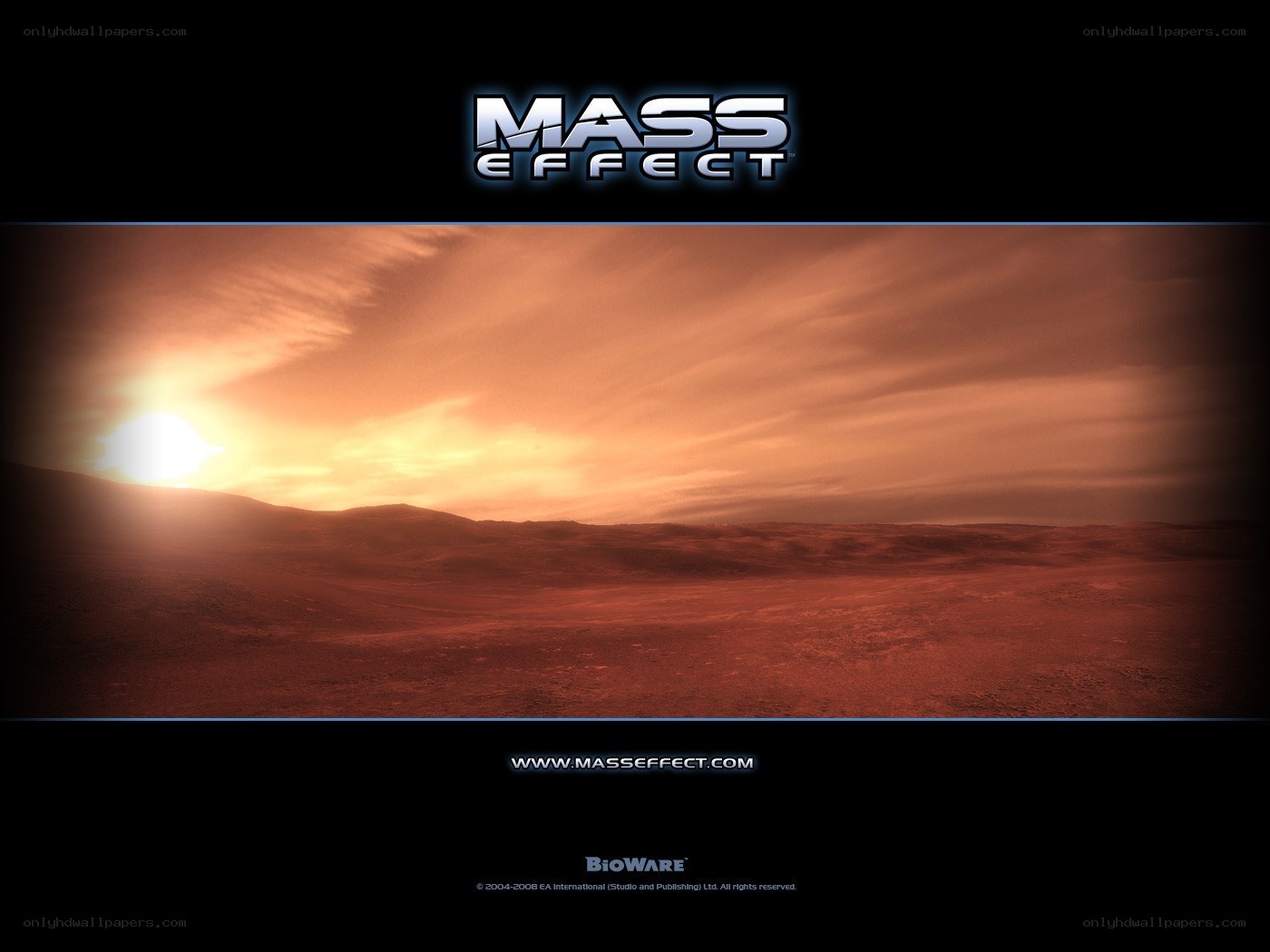 Mass Effect game cover art
