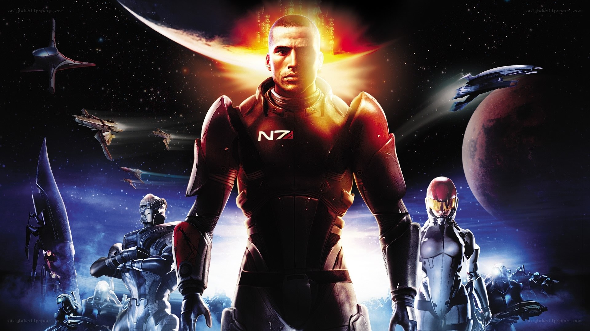 Mass Effect game cover art