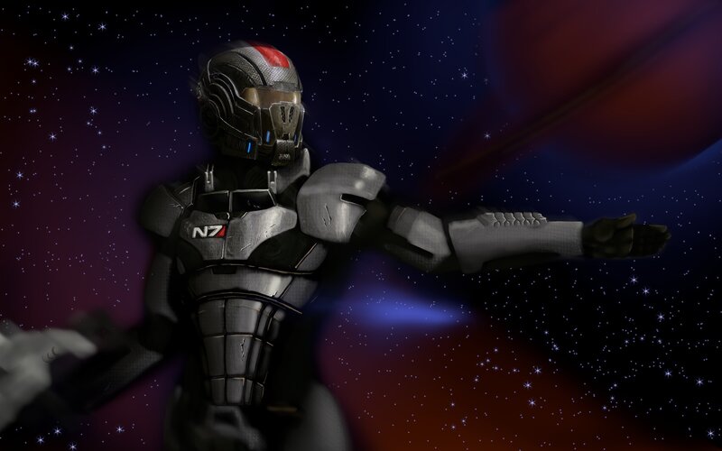 Mass Effect N7 soldier