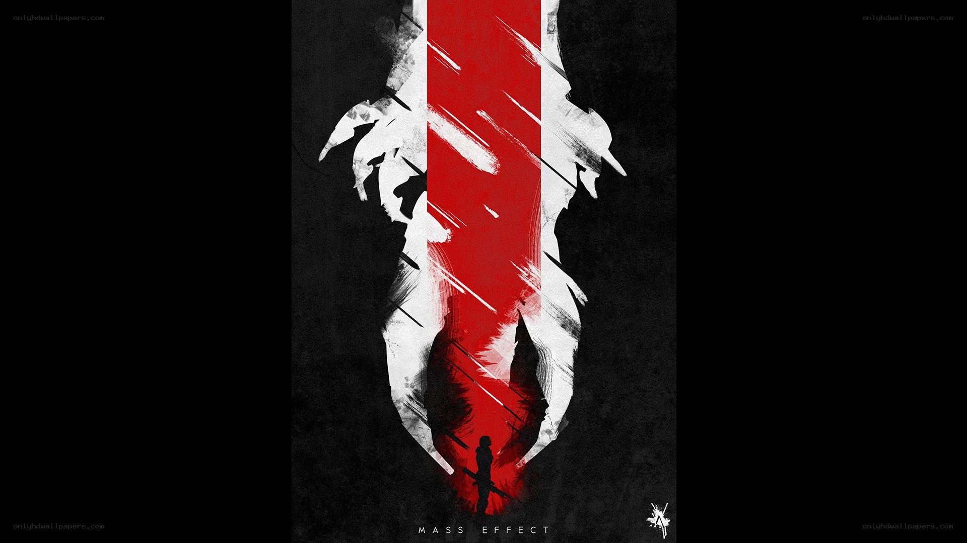Mass Effect poster art