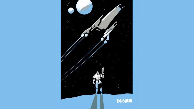 Mass Effect promotional art