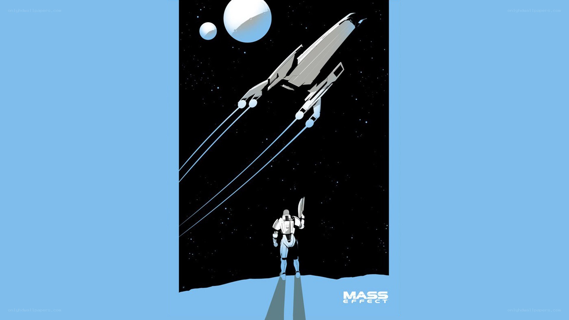 Mass Effect promotional art