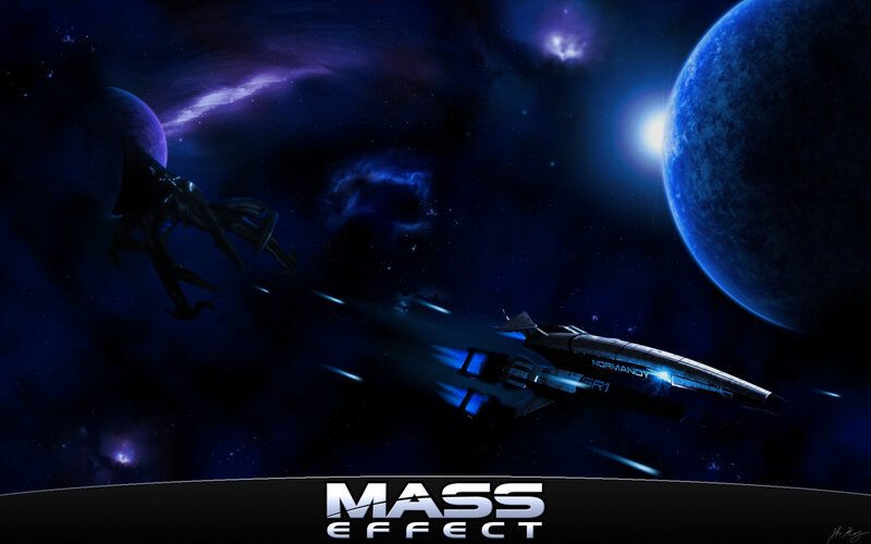 Mass Effect space battle