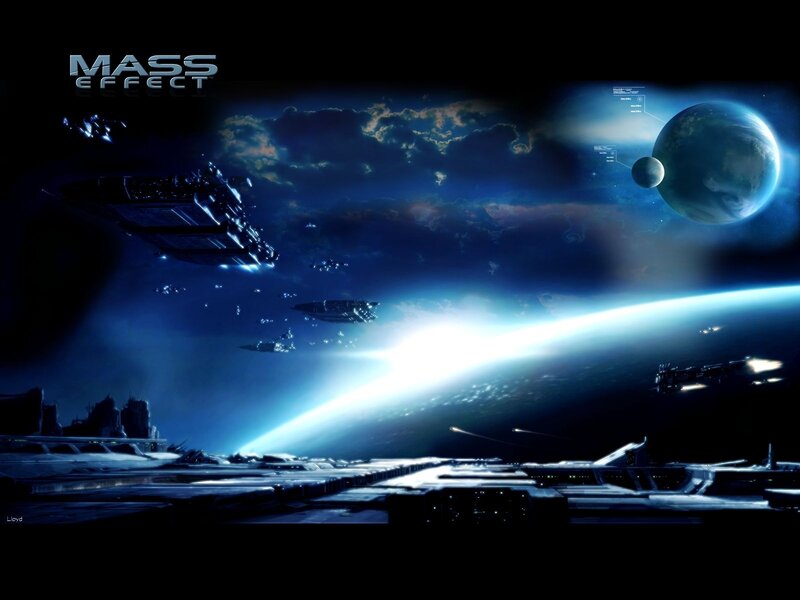 Mass Effect space battle