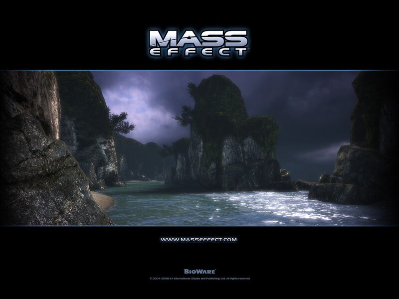 Mass Effect title screen