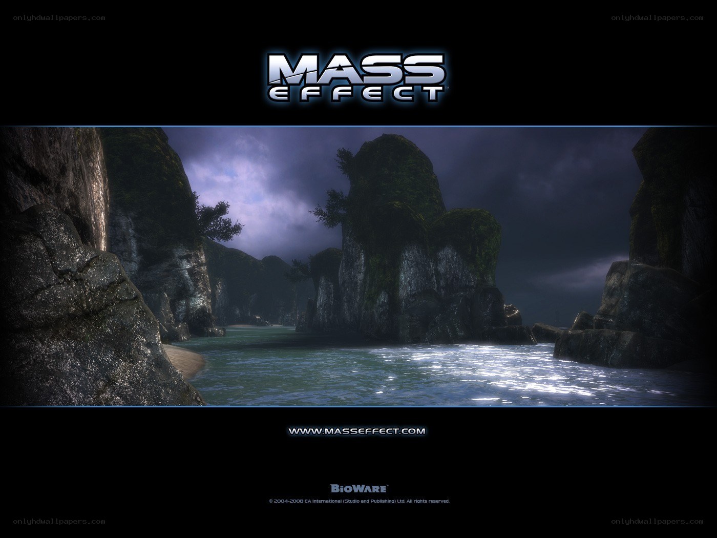 Mass Effect title screen