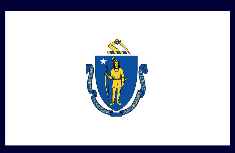 Massachusetts state flag