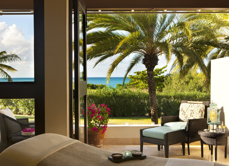 Massage Bed with Ocean View