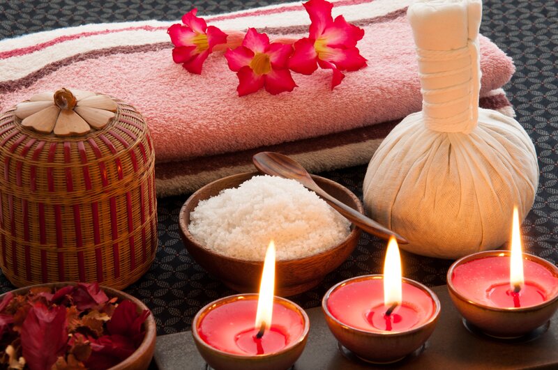 Massage Therapy Setup
