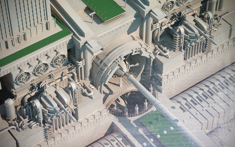 Massive Artillery Installation