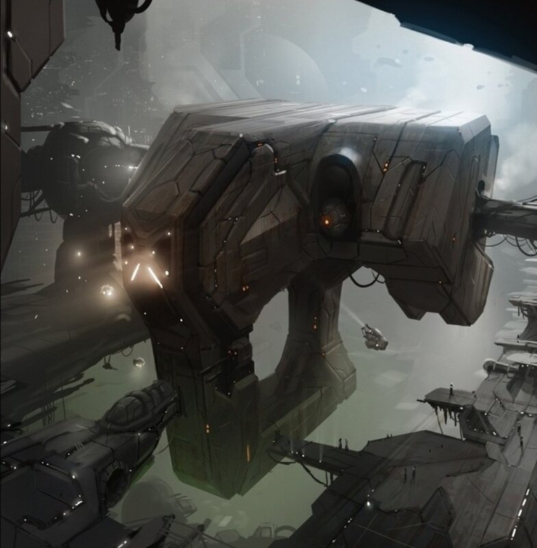 Massive Mechanical Walker