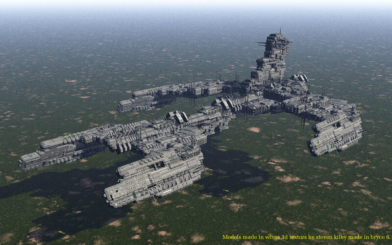 Massive Space Station — Gray
