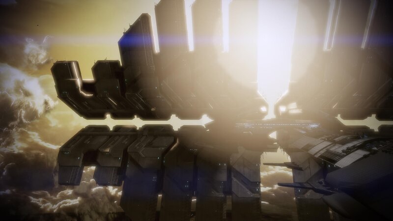Massive Space Station — Yellow