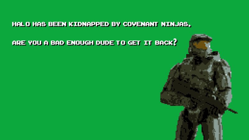 Master Chief Character — Green