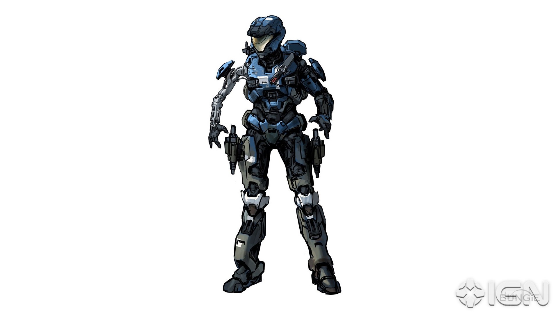 Master Chief concept art