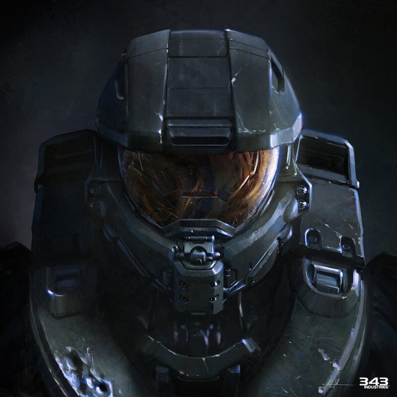 Master Chief Helmet — Gray