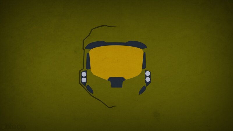 Master Chief Helmet — Yellow, Serious