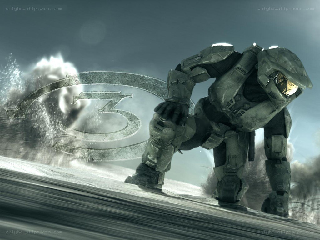 Master Chief in action