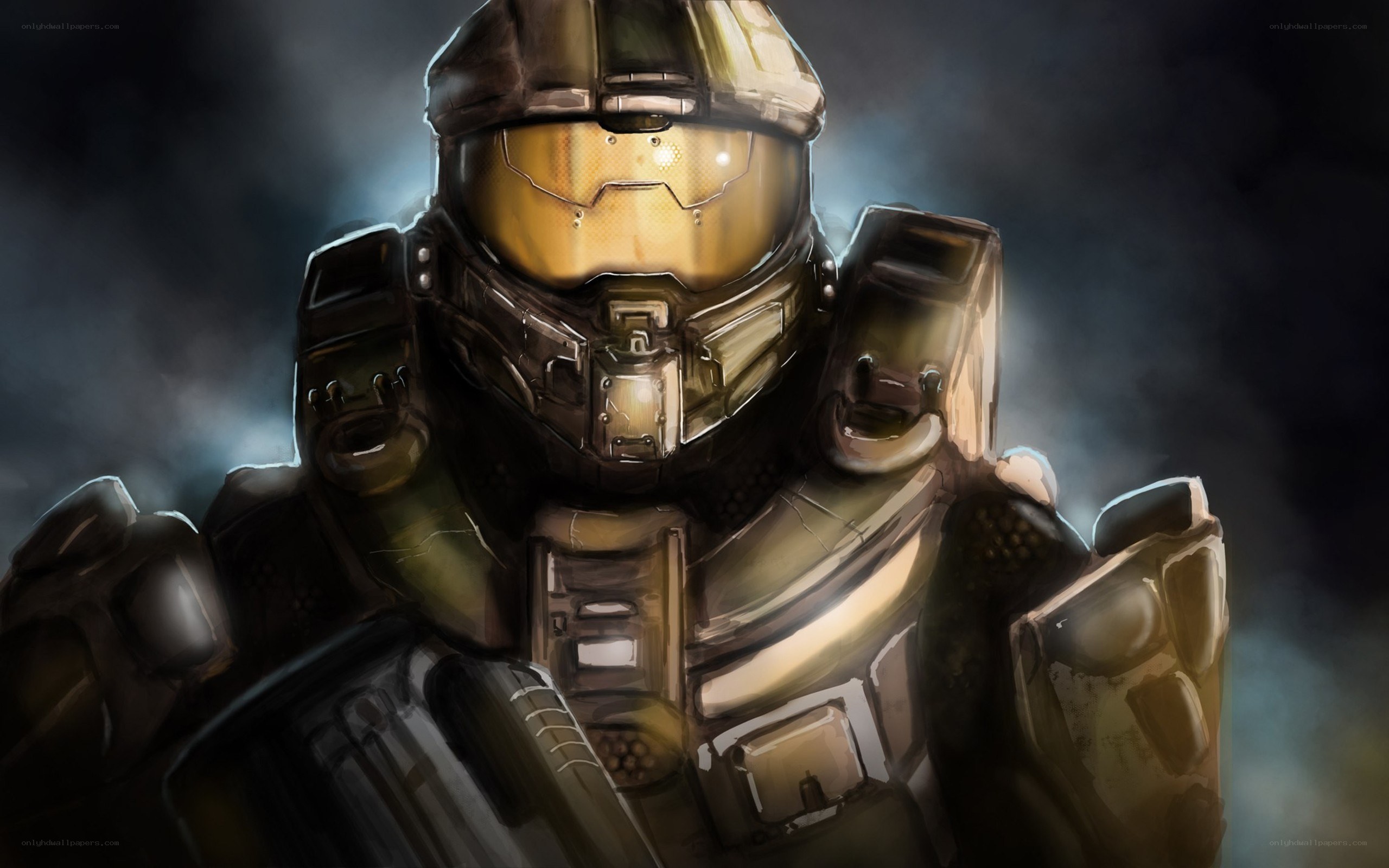 Master Chief in armor