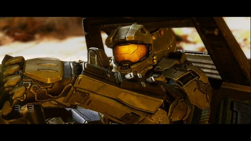 Master Chief in combat armor