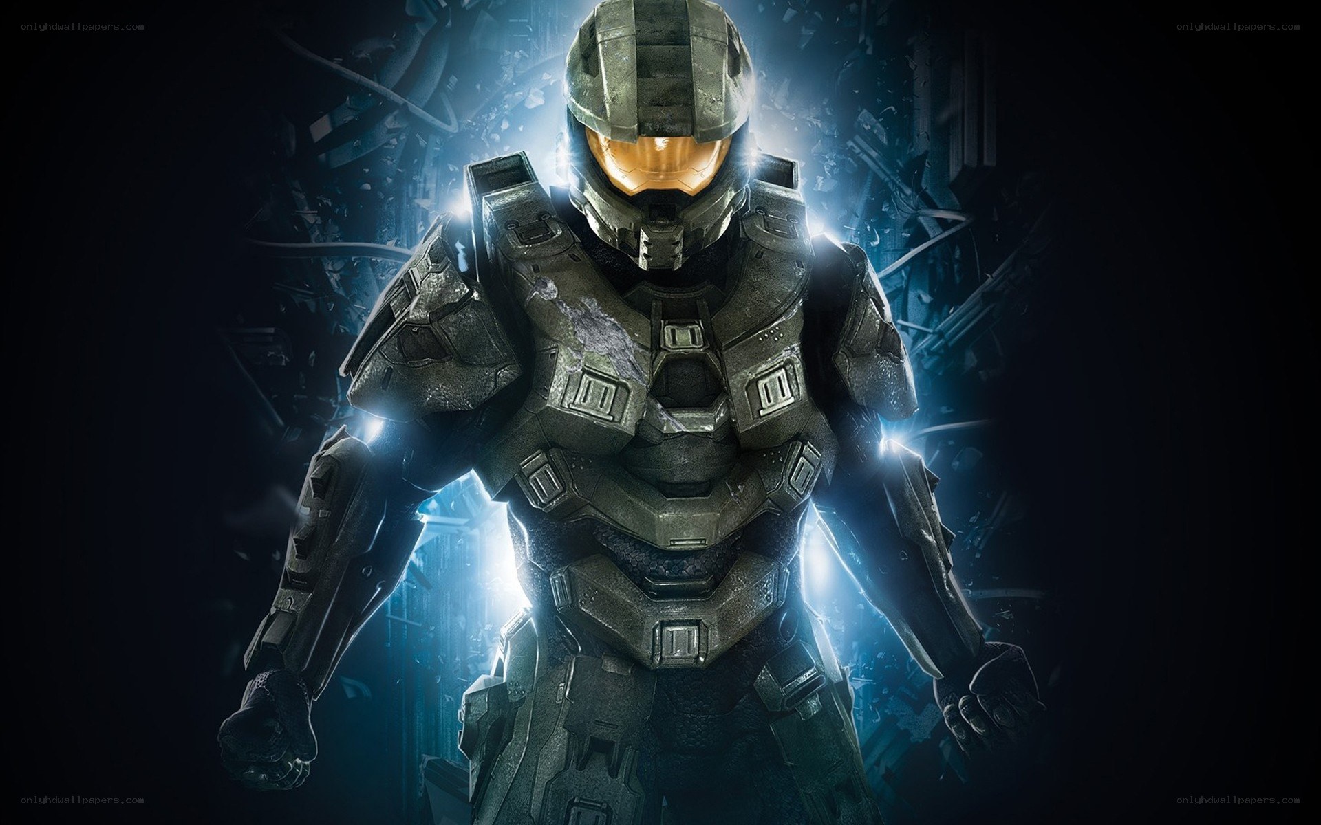 Master Chief in combat armor