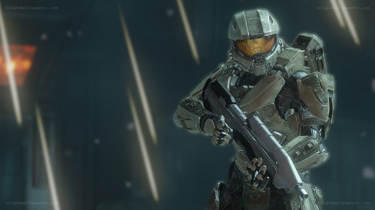 Master Chief in combat gear