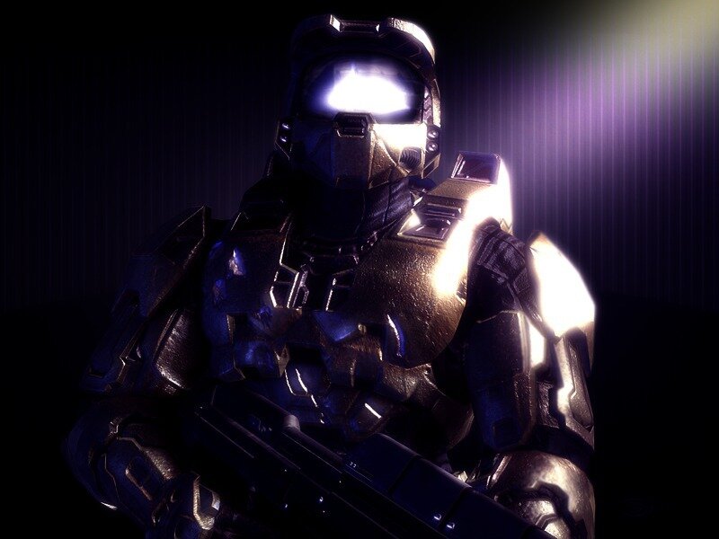 Master Chief in dark armor