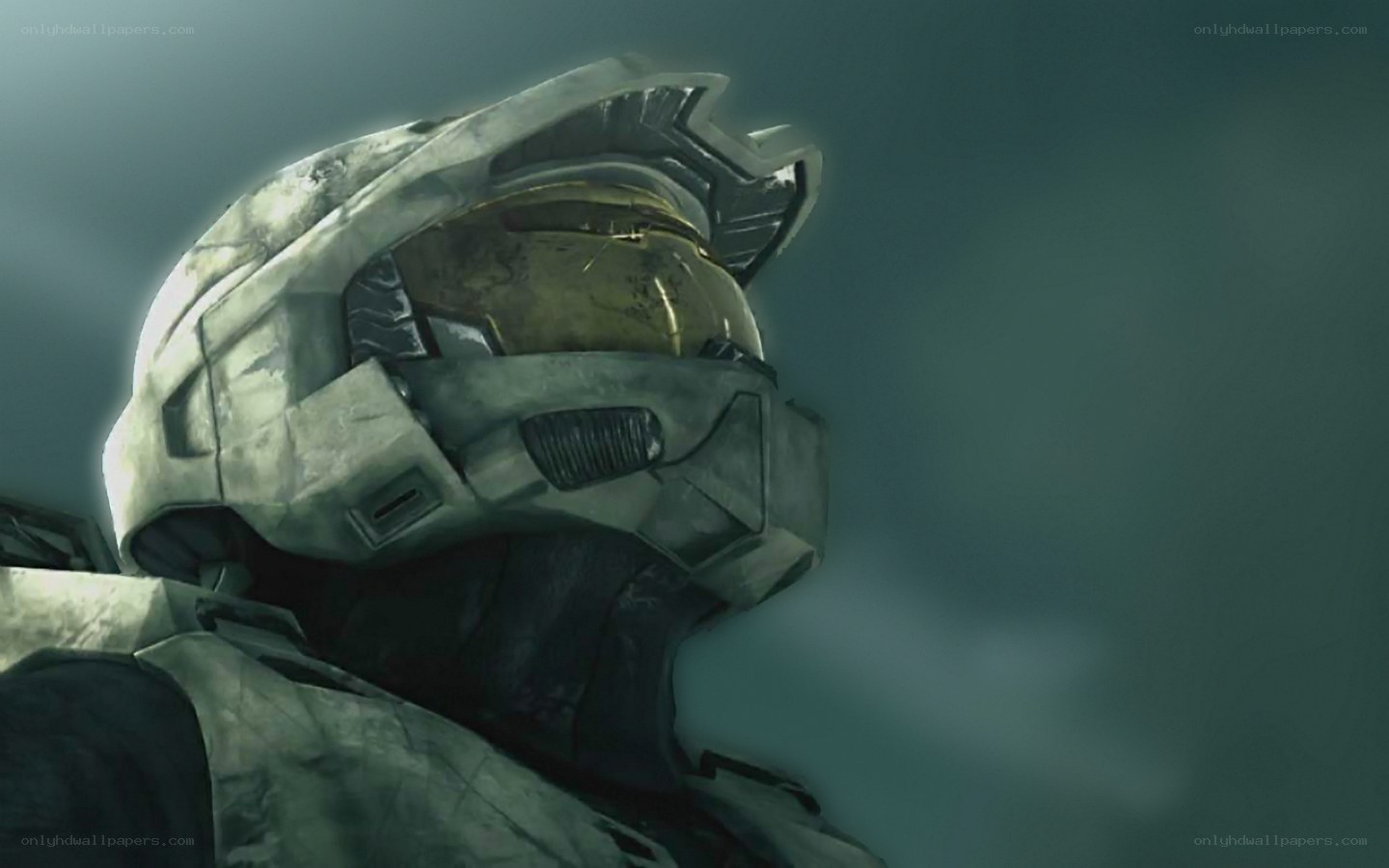 Master Chief in helmet