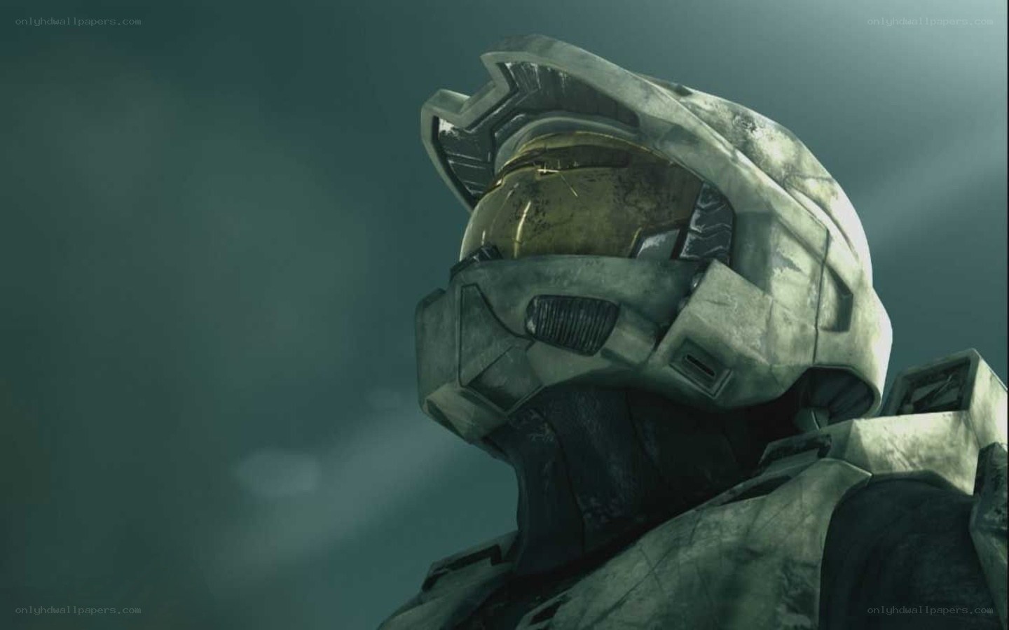 Master Chief in helmet