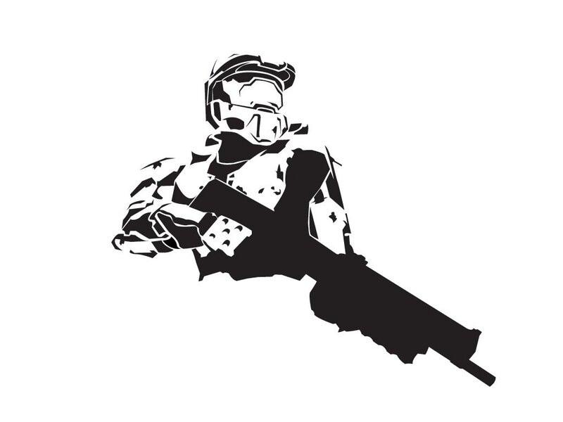 Master Chief silhouette