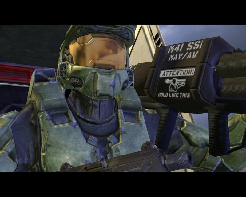 Master Chief with M41 SSM