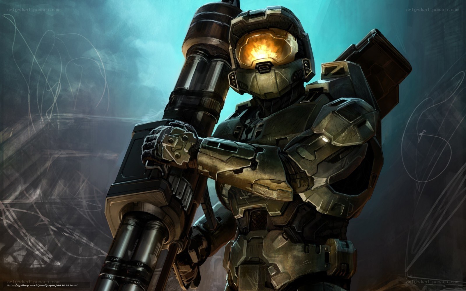 Master Chief with Rocket Launcher