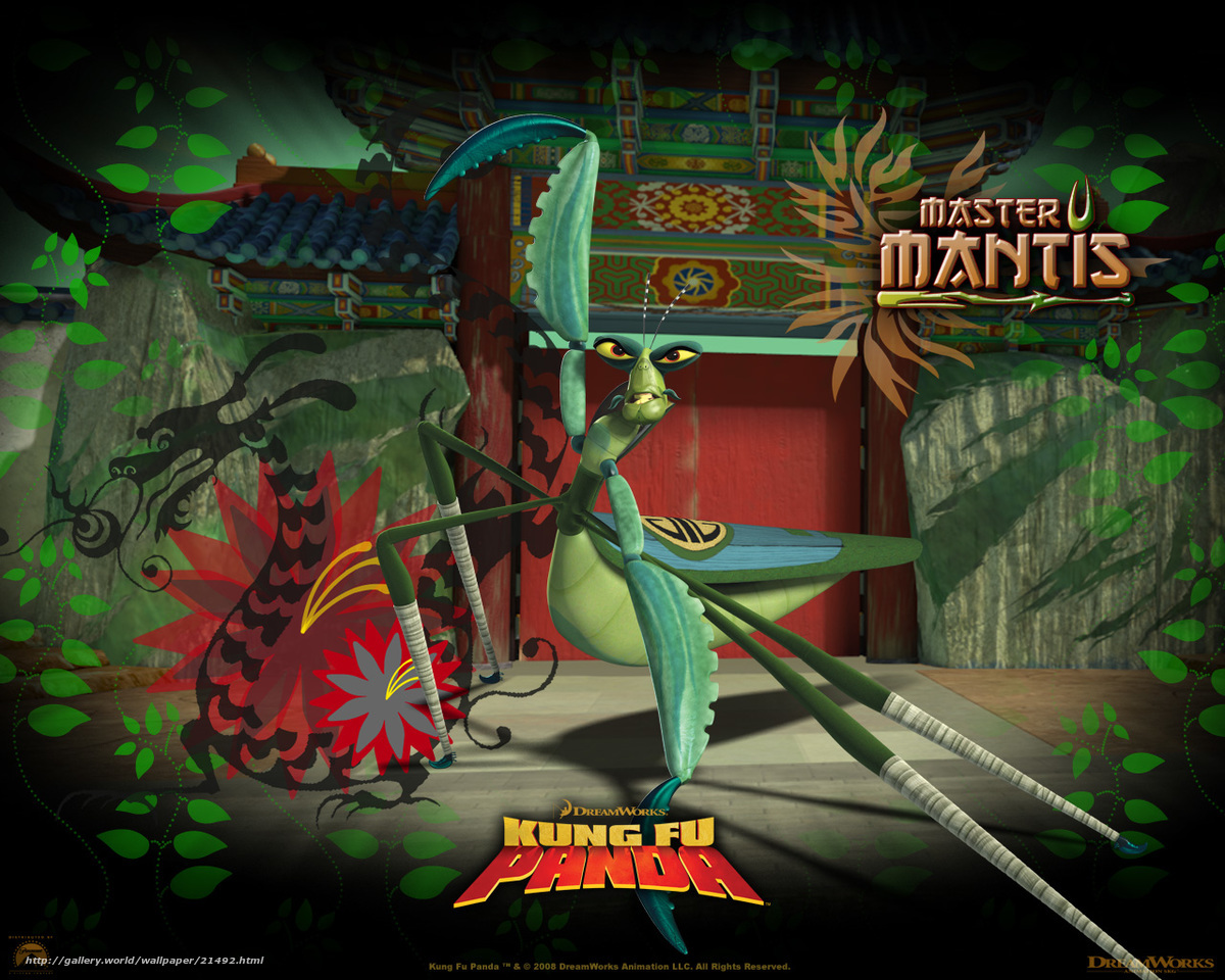 Master Mantis from Kung Fu Panda
