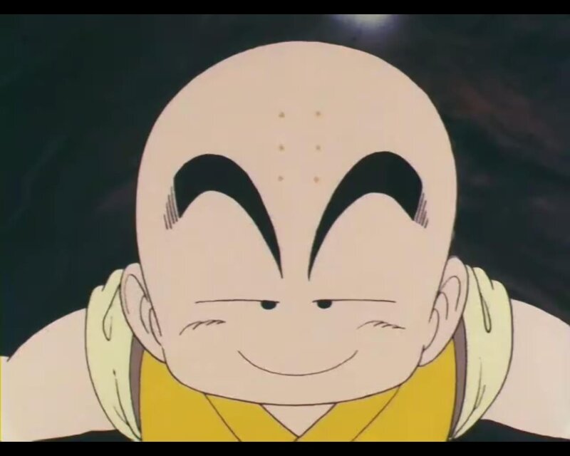 Master Roshi smiling