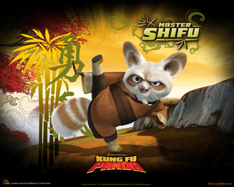 Master Shifu in Martial Arts Pose