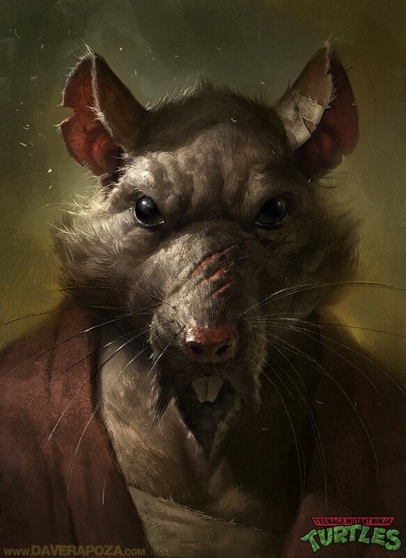 Master Splinter portrait