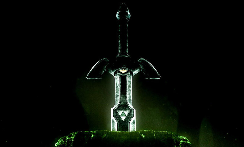 Master Sword in the dark