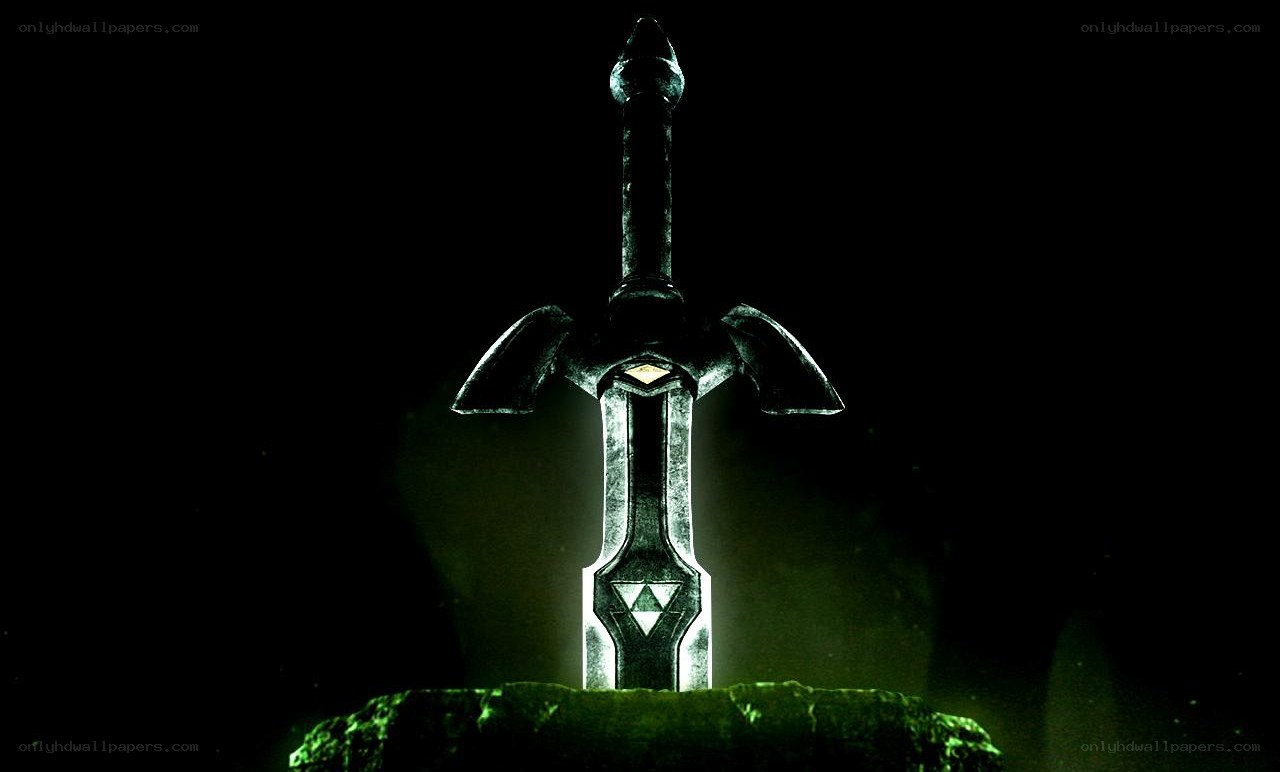 Master Sword in the dark