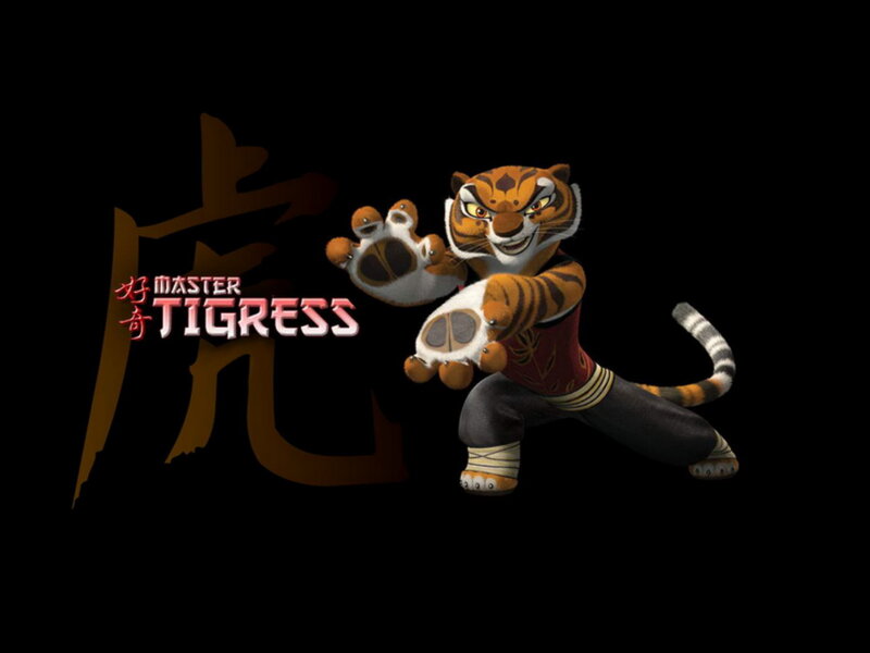 Master Tigress in action