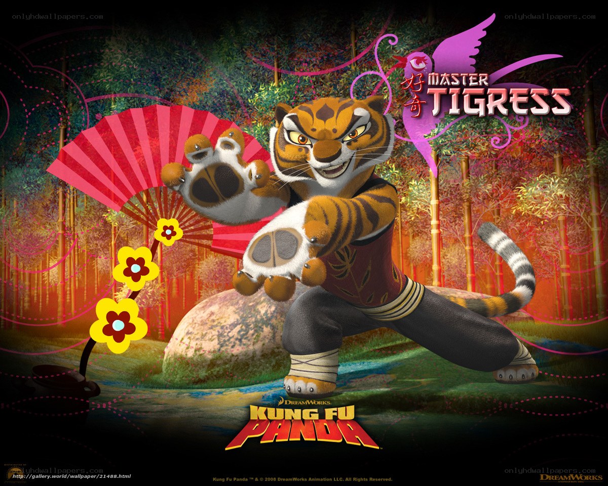 Master Tigress in Kung Fu Panda