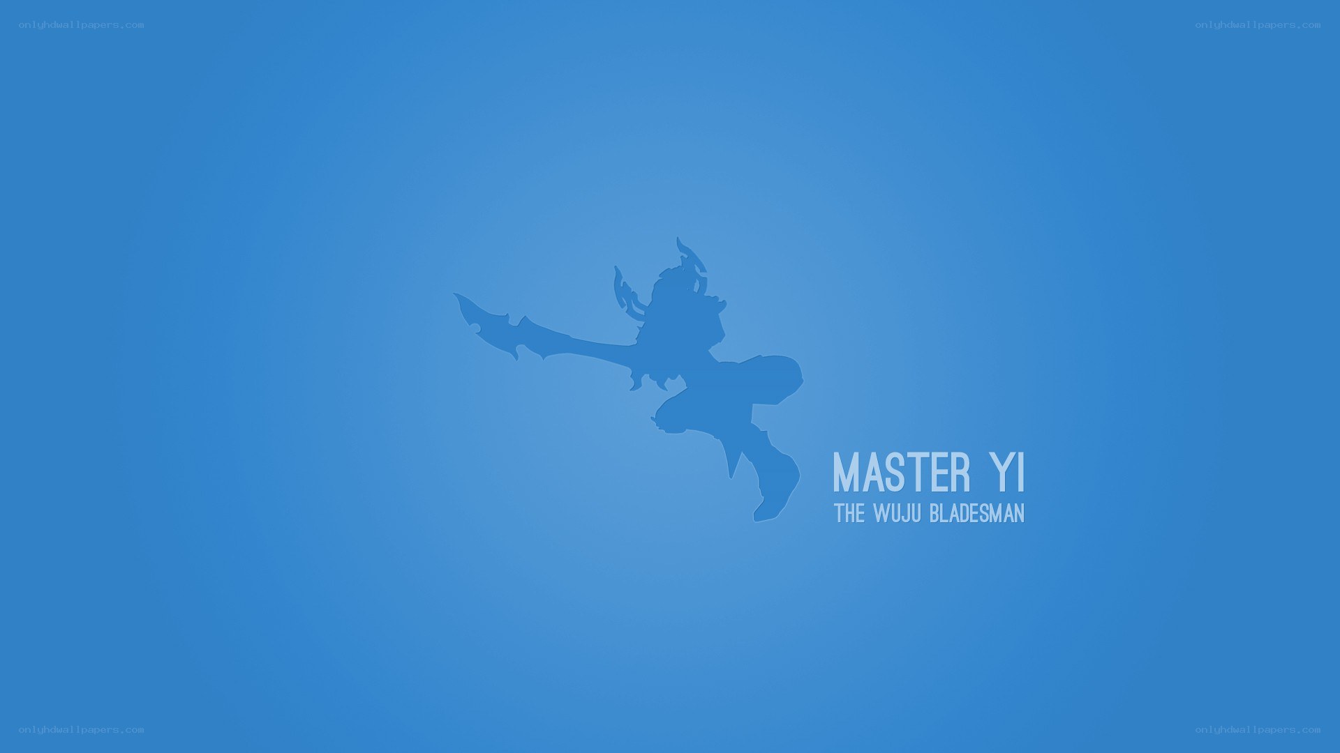 Master Yi character silhouette