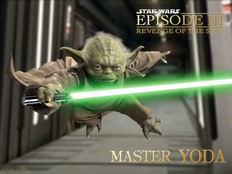 Master Yoda in action