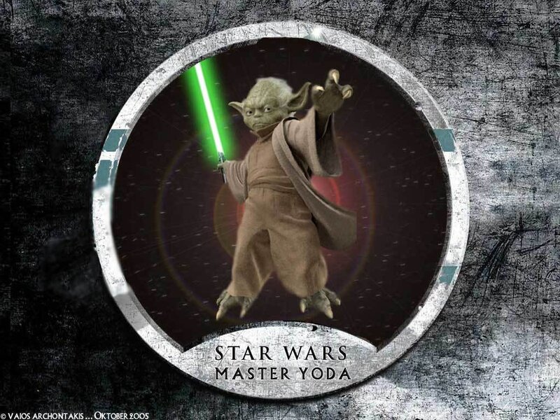 Master Yoda with Lightsaber