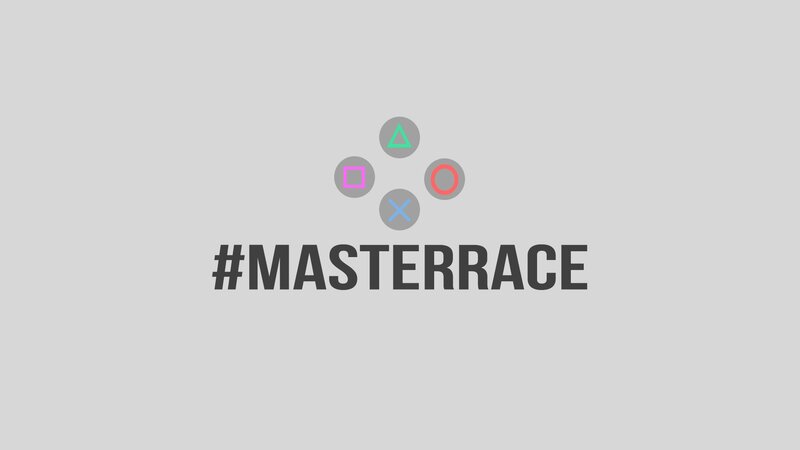 #masterrace Logo