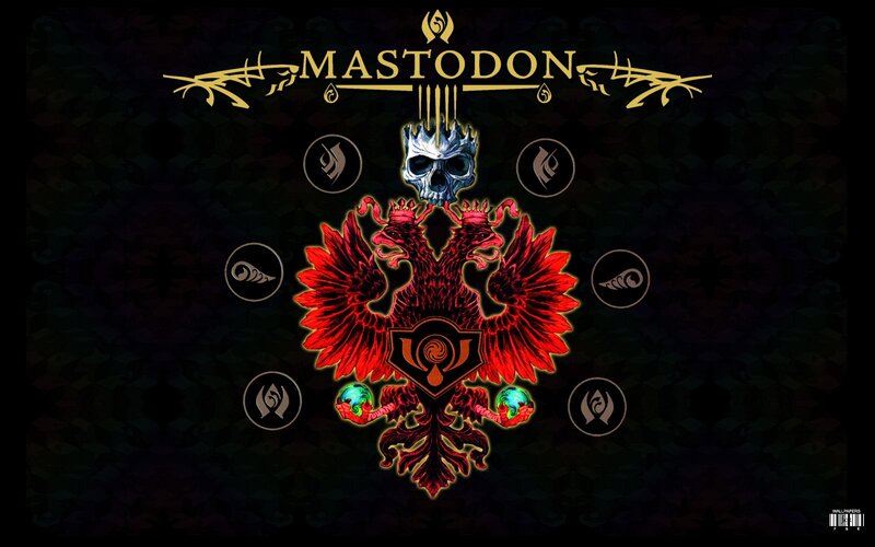 Mastodon band logo artwork