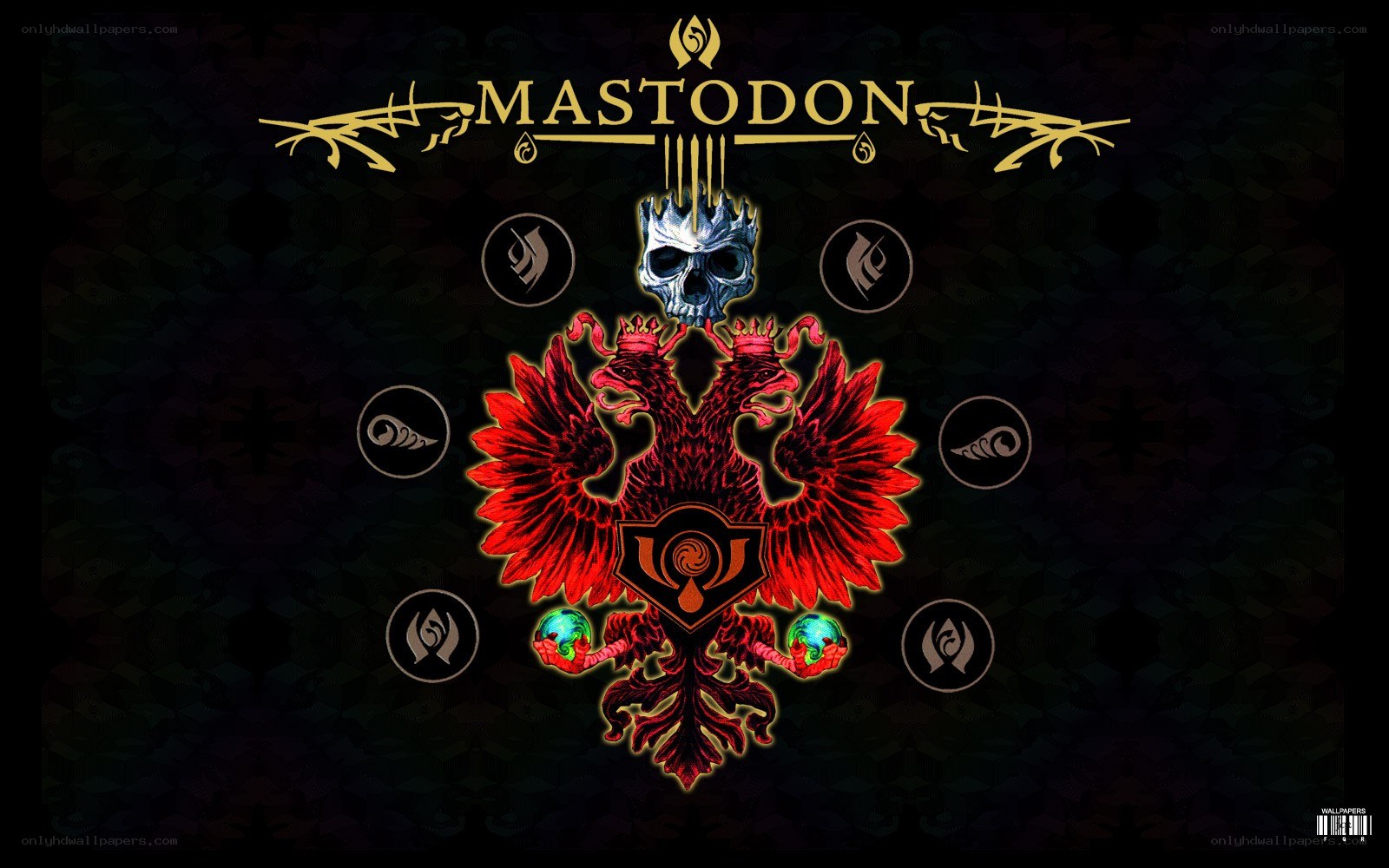 Mastodon band logo artwork