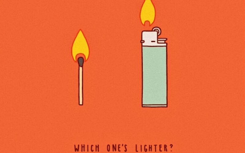Match and Lighter