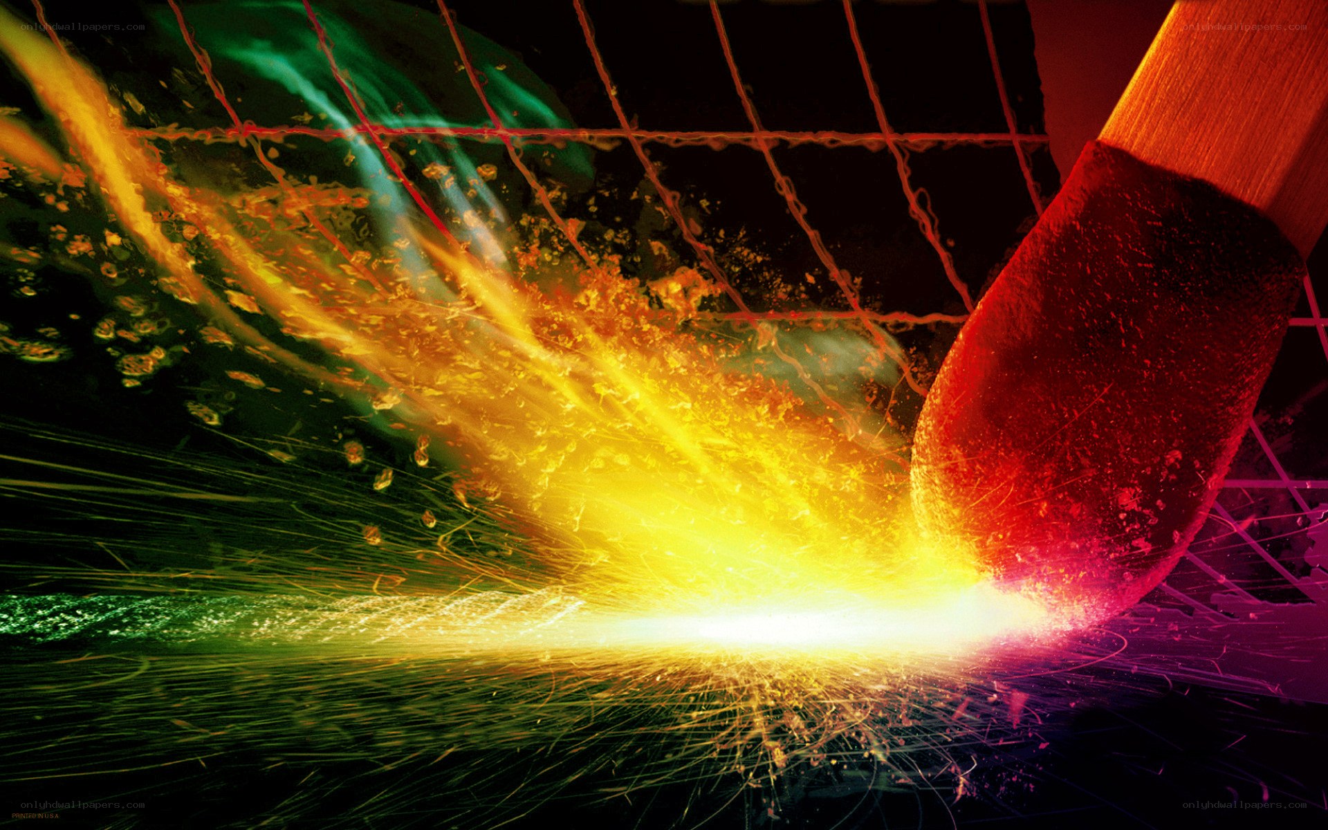 Match ignition with sparks